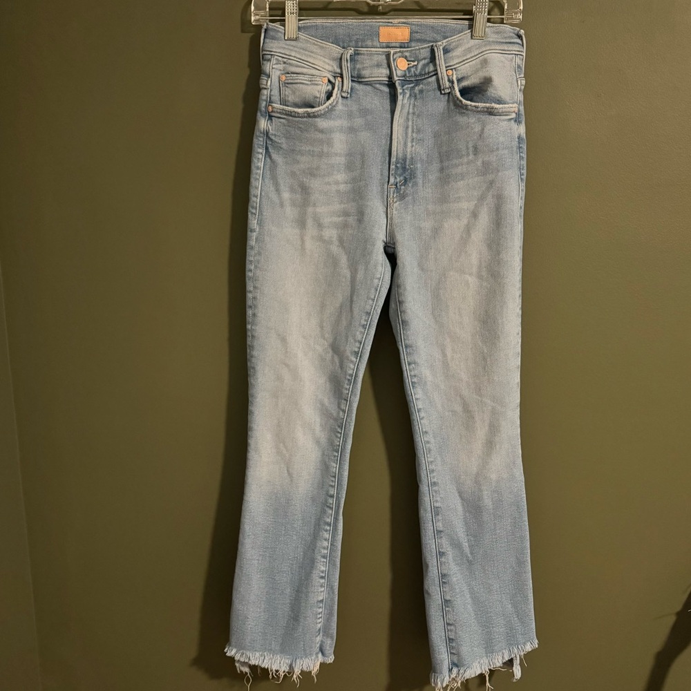 Mother | The Insider Crop Step Fray in Limited Edition